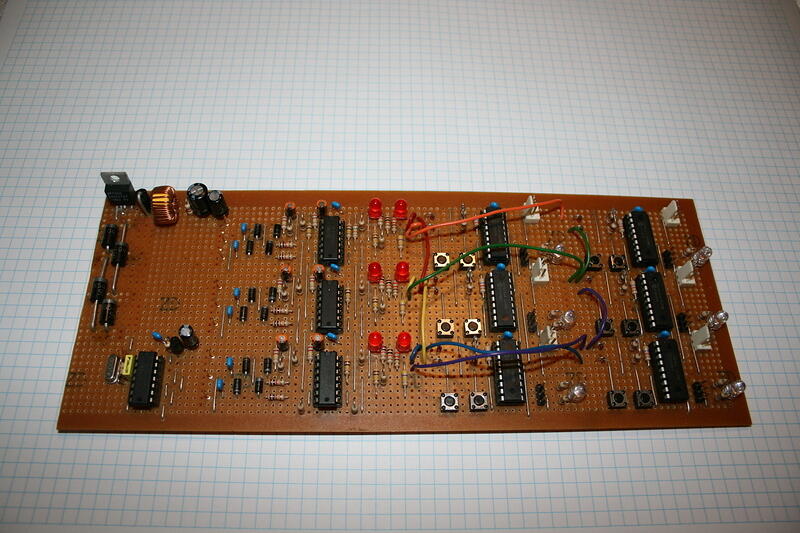 Signal Driver Detection Patented Oscillator and Switchmode Power Supply all on one board