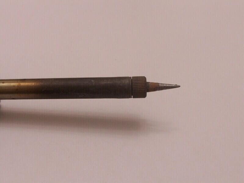 Barrel and Tip Of My Original Soldering Iron