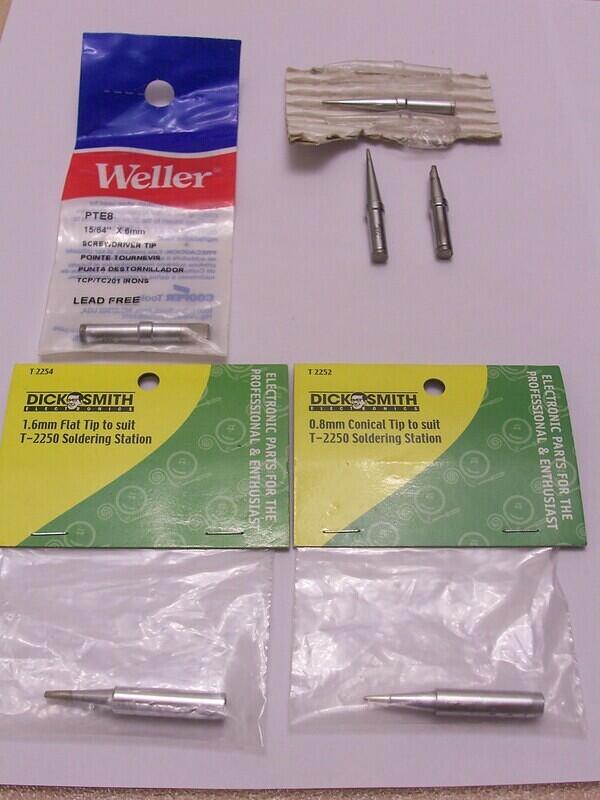 Miscellaneous Spare Soldering Tips