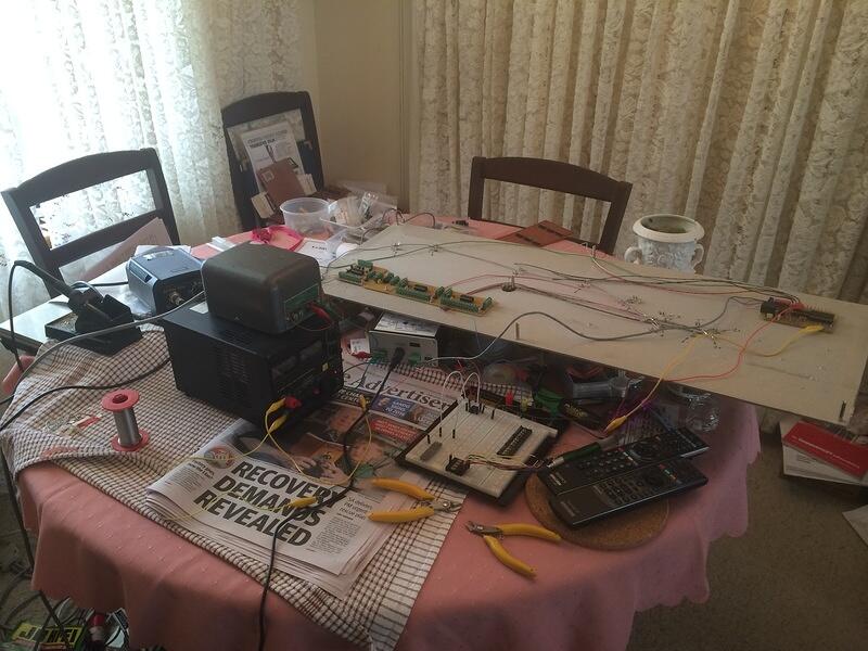 Tram Panel Wiring Begins