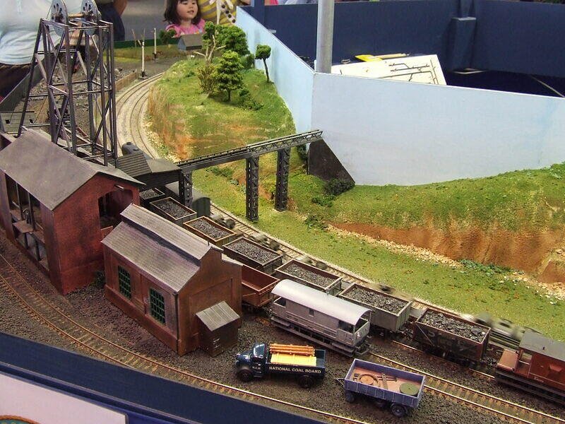 Coal Mine and Train on Midsomer Norton