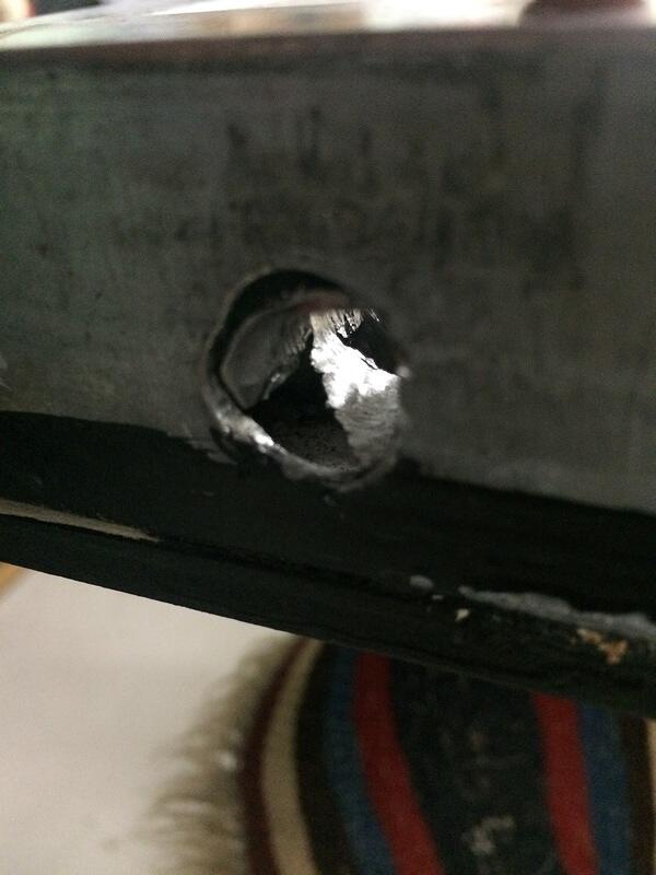 Sleeve Almost Completely Drilled Out