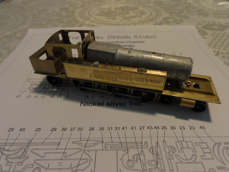 Footplate and Body Components Stacked On Chassis - Incomplete 3