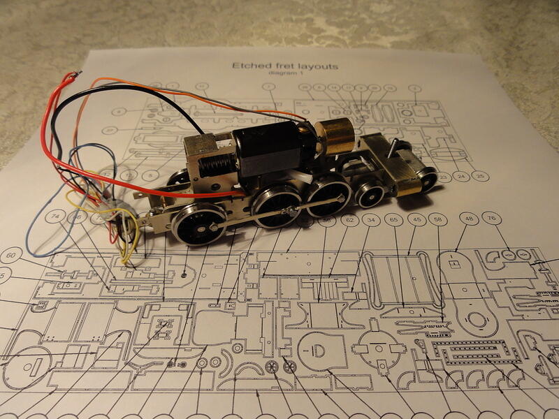Locomotive Chassis - Fireman Side