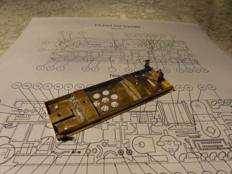 Underside of Tender Chassis