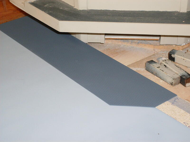 New Footpath Pavement Outside Rome Station