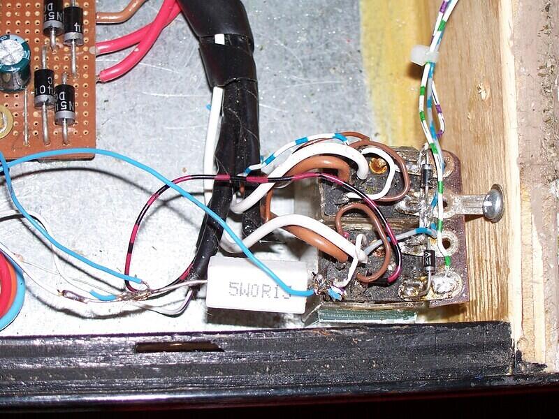 F-R Relay with Resistor for Detector