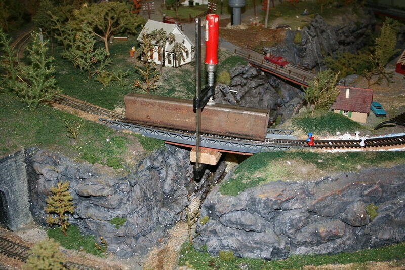 Pinning Track to Bridge