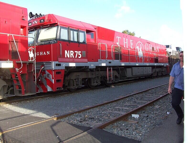 NR74 out of shot and NR 75 at Keswick 24-9-06