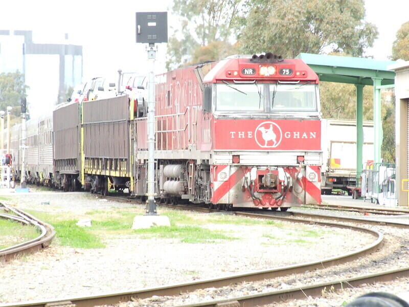NR75 Heading Ghan out of Keswick