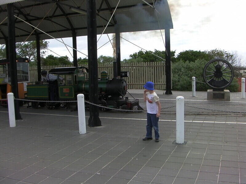 Semaphore miniature train 2