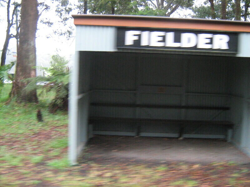 Fielder Station sign
