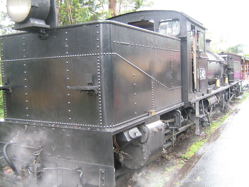 Garrett leaving Menzies Creek for Belgrave