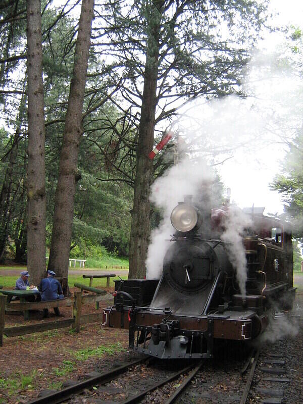 Na12a and Crew resting at Gembrook1