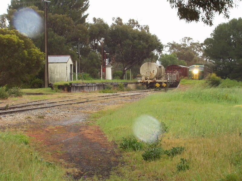 958 ariving at Finiss It was still pissing with rain