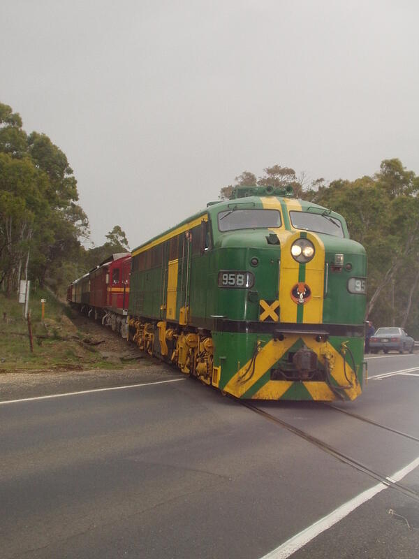 958 on the Gemmels road crossing
