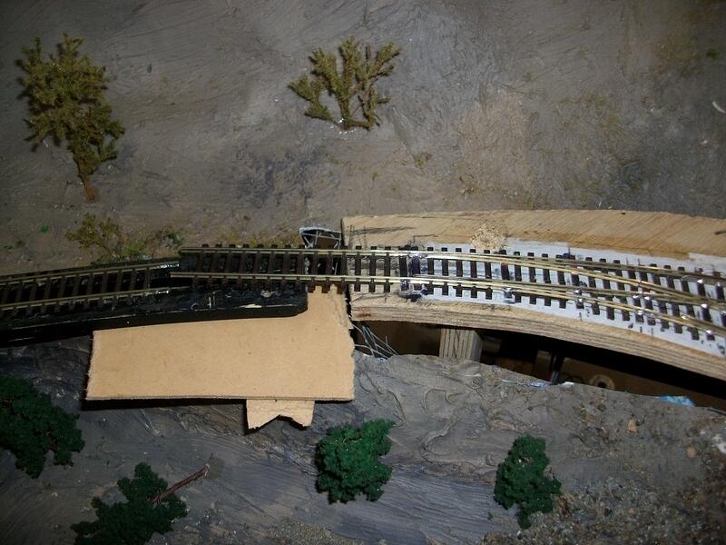 Old track removed, new going in 04