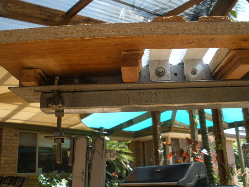 A frame protoype underside of module 01