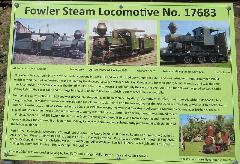 Fowler Steam Locomotive 17683 01