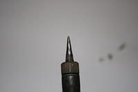 Hot Iron - After Wiping Tip