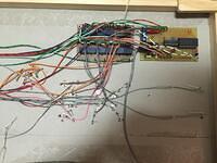 Isolation Relays On Left, DCC Interface Board On Right
