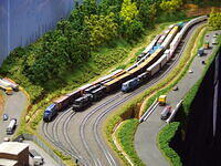 Trains Stabled on Kentucky Division