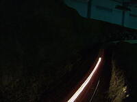 NR 74 Headlights at night