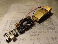 Chassis and Tender in Test Running Configuration - Driver Side