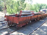 Logs for Bridge Repair at YVTR