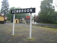 Gembrook Station sign