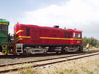 A now turned 507 shunting 958 onto road 5