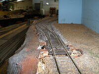 No ballast on point and wires not hidden 01