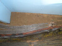 Overhead view of what should be a right hand point